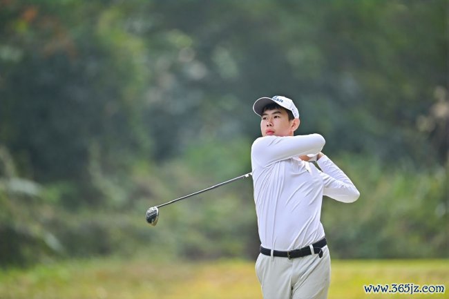 汪子靖在赛场上